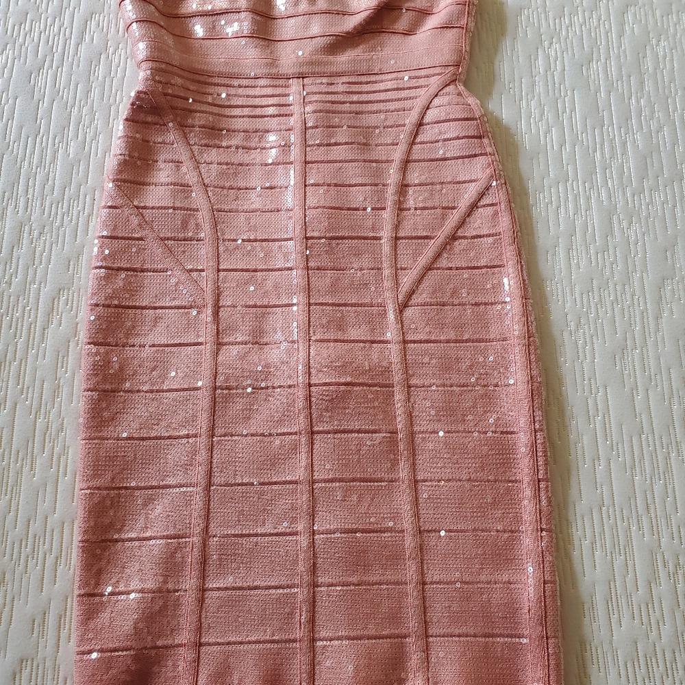 Herve Leger bandage dress